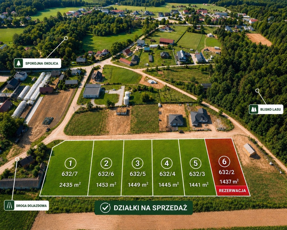 Działka Sprzedaż Drozdowo 1