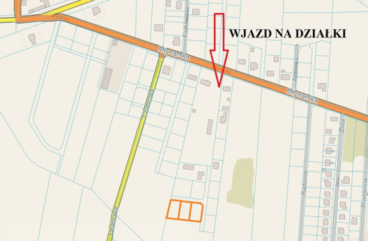 Działka Sprzedaż Konarzyce Młynarska 1