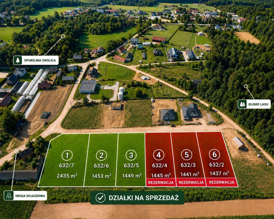 Działka Sprzedaż Drozdowo