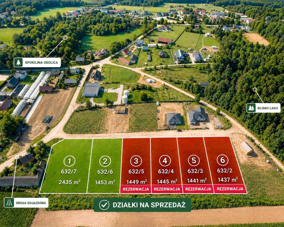 Działka Sprzedaż Drozdowo